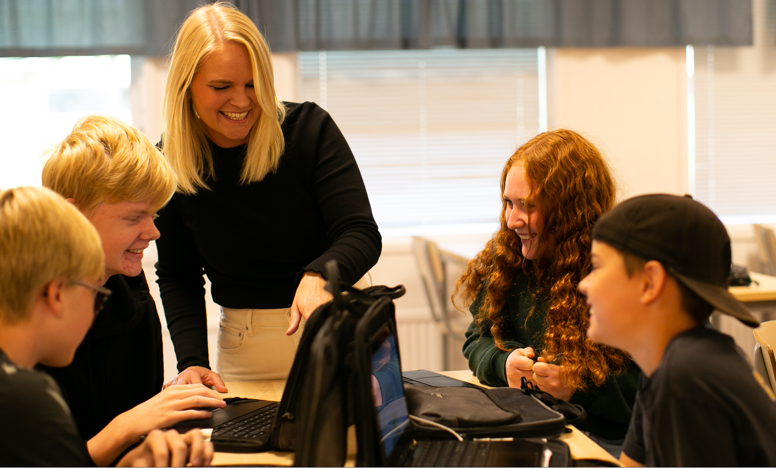 Varbergs Sparbank på plats i skolan