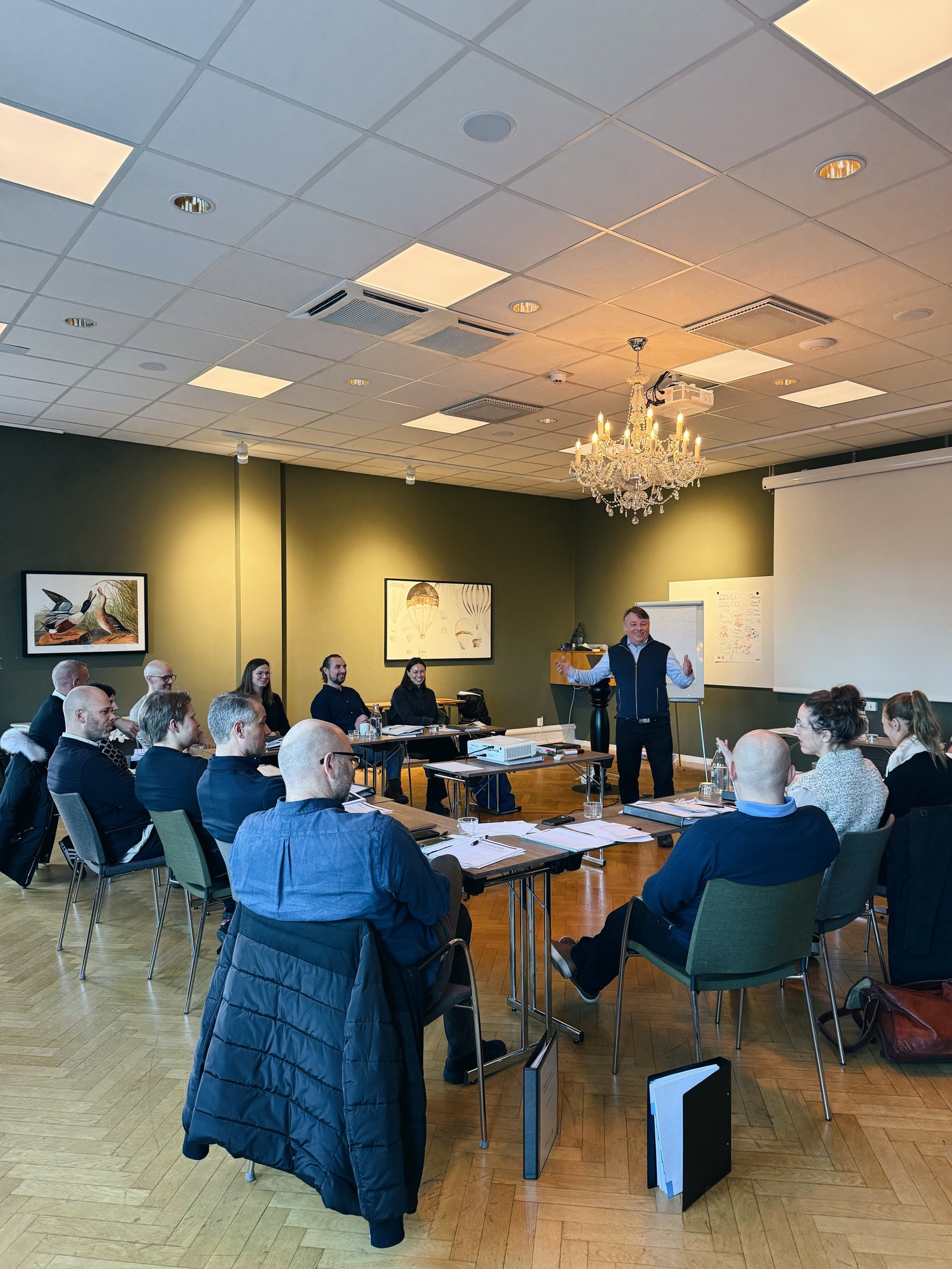 Framgångsfabriken under utbildning på Varbergs Stadshotell