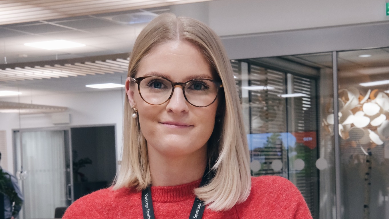 Ett foto på Nathalie Woxmark